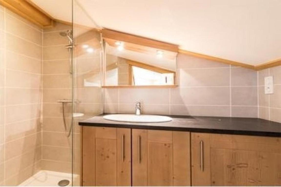 Modern 3 Bed Penthouse Apartment, Balcony & Garage, Close To Village & Ski Bus 萨莫安斯 外观 照片
